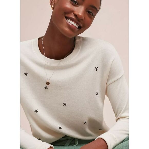 Anthropologie Star Distressed Sweater - Picture 2 of 8